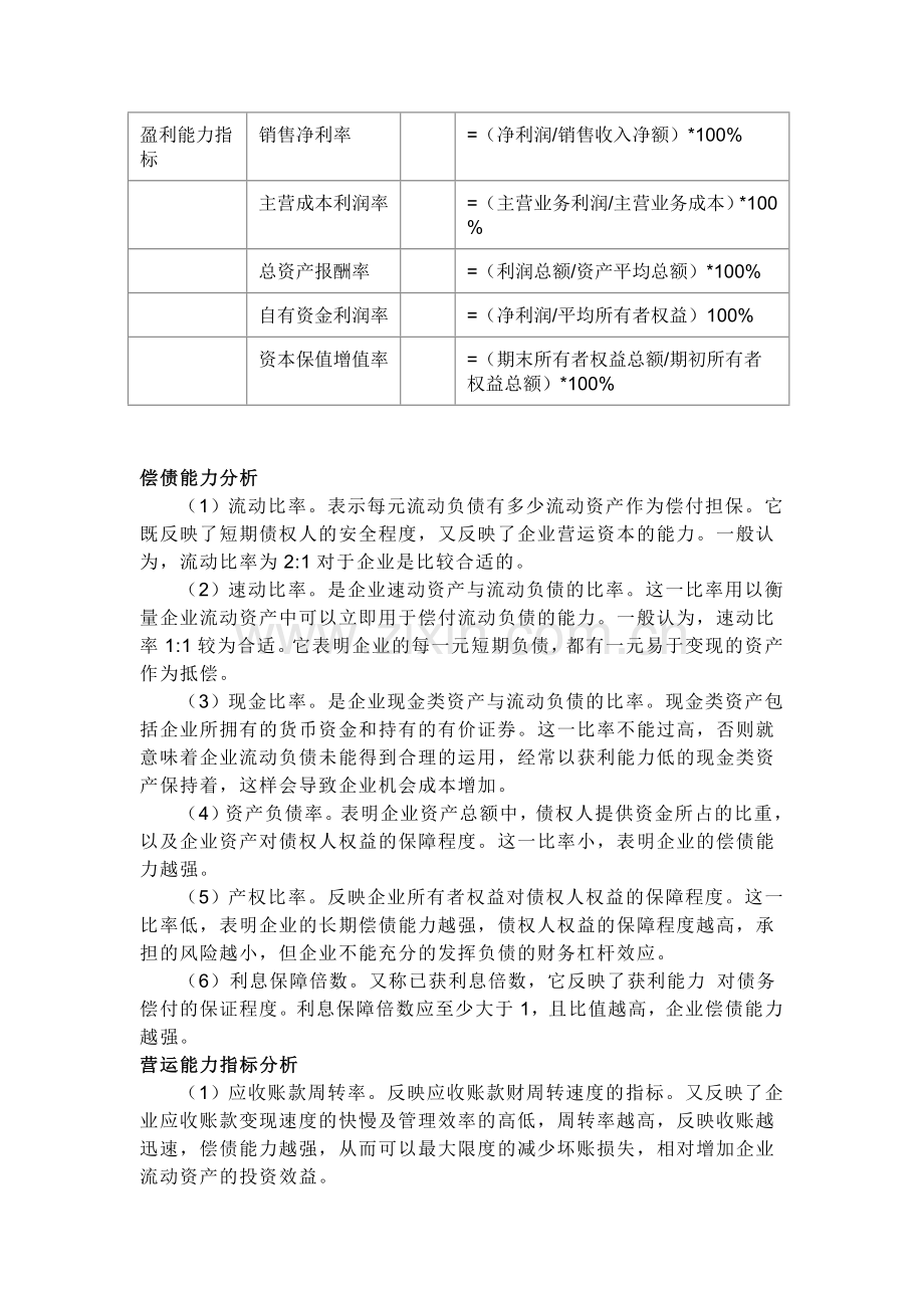 超市营运管理之财务指标分析方法.doc_第2页