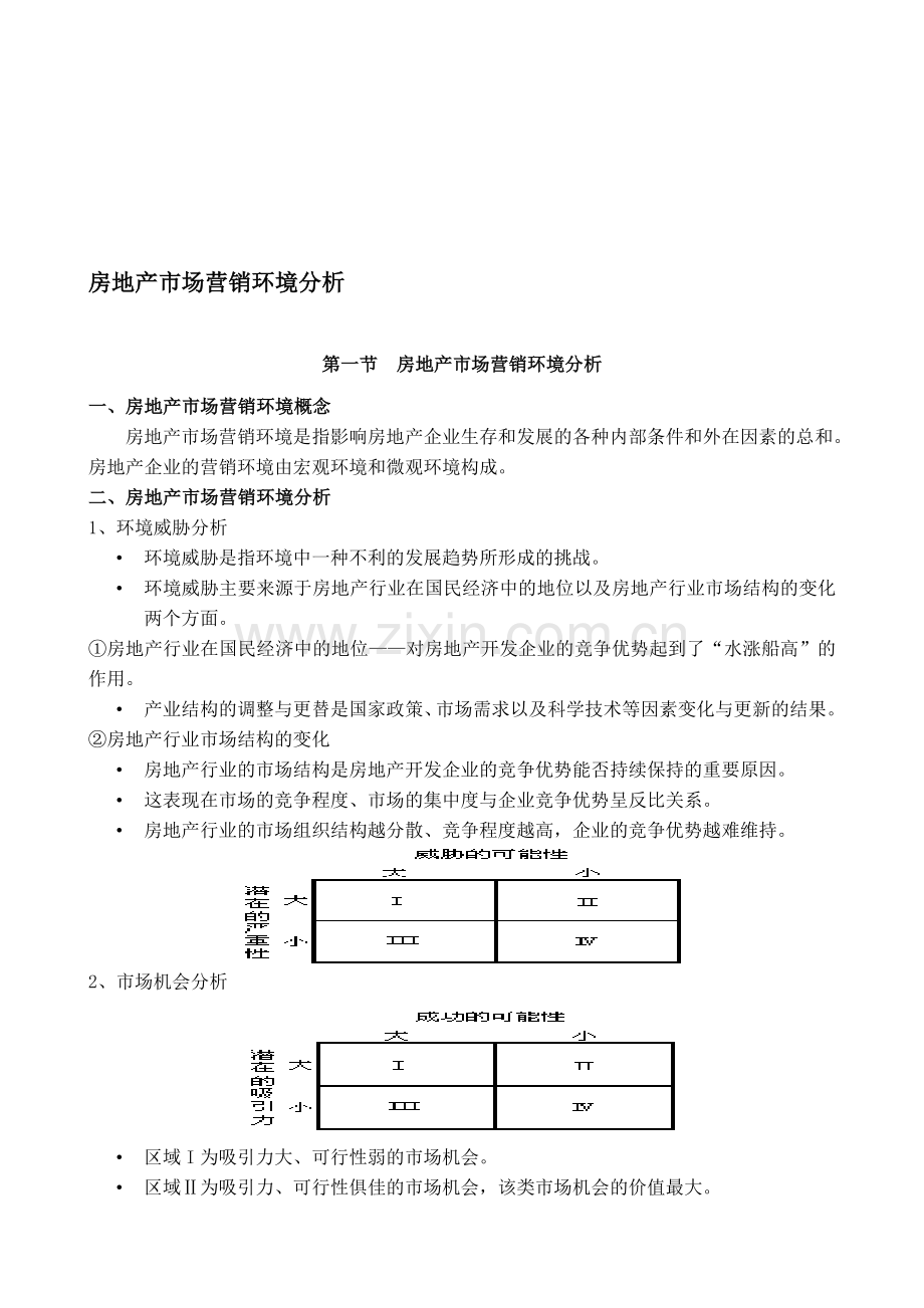 房地产市场营销环境分析.doc_第1页