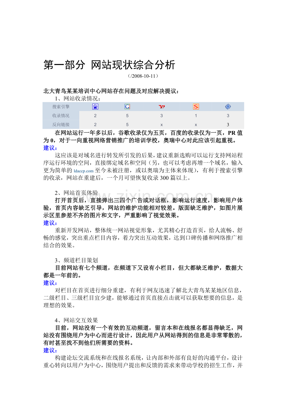 北大青鸟网站建设方案.doc_第2页