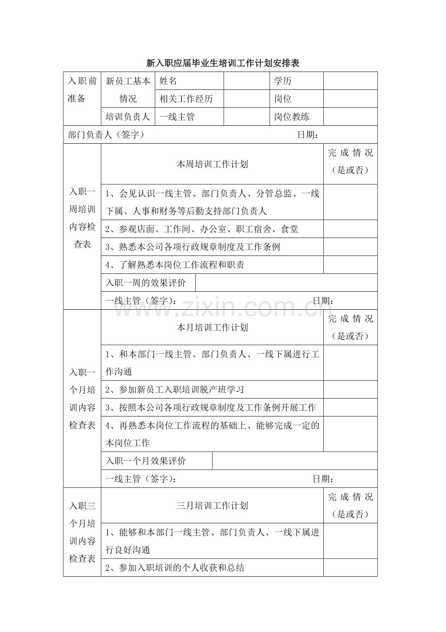 应届毕业生培训方案.doc_第2页