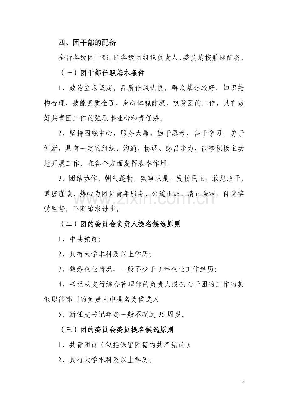 共青团分行委员会组建和筹备方案.doc_第3页