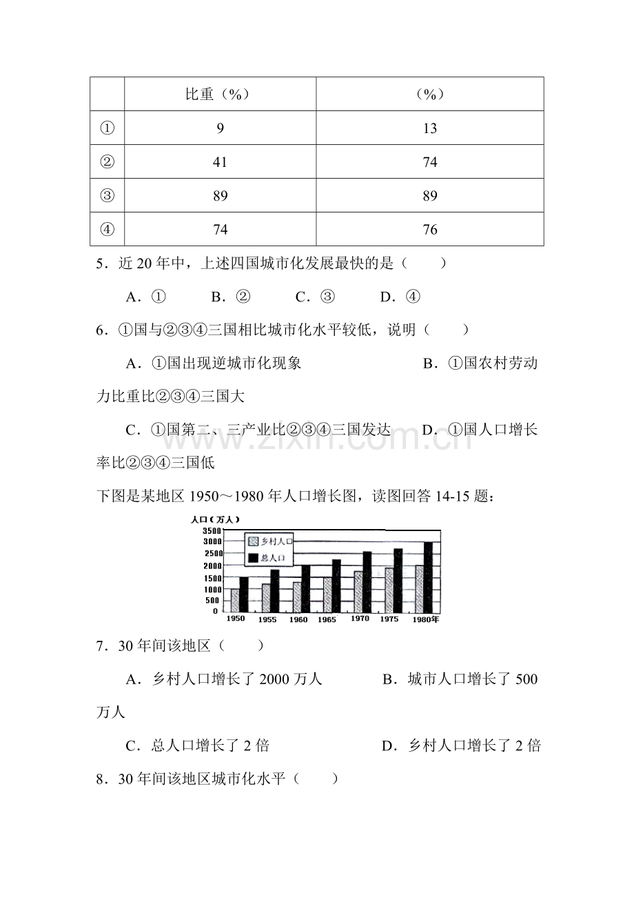 高一地理下学期课时达标训练8.doc_第2页