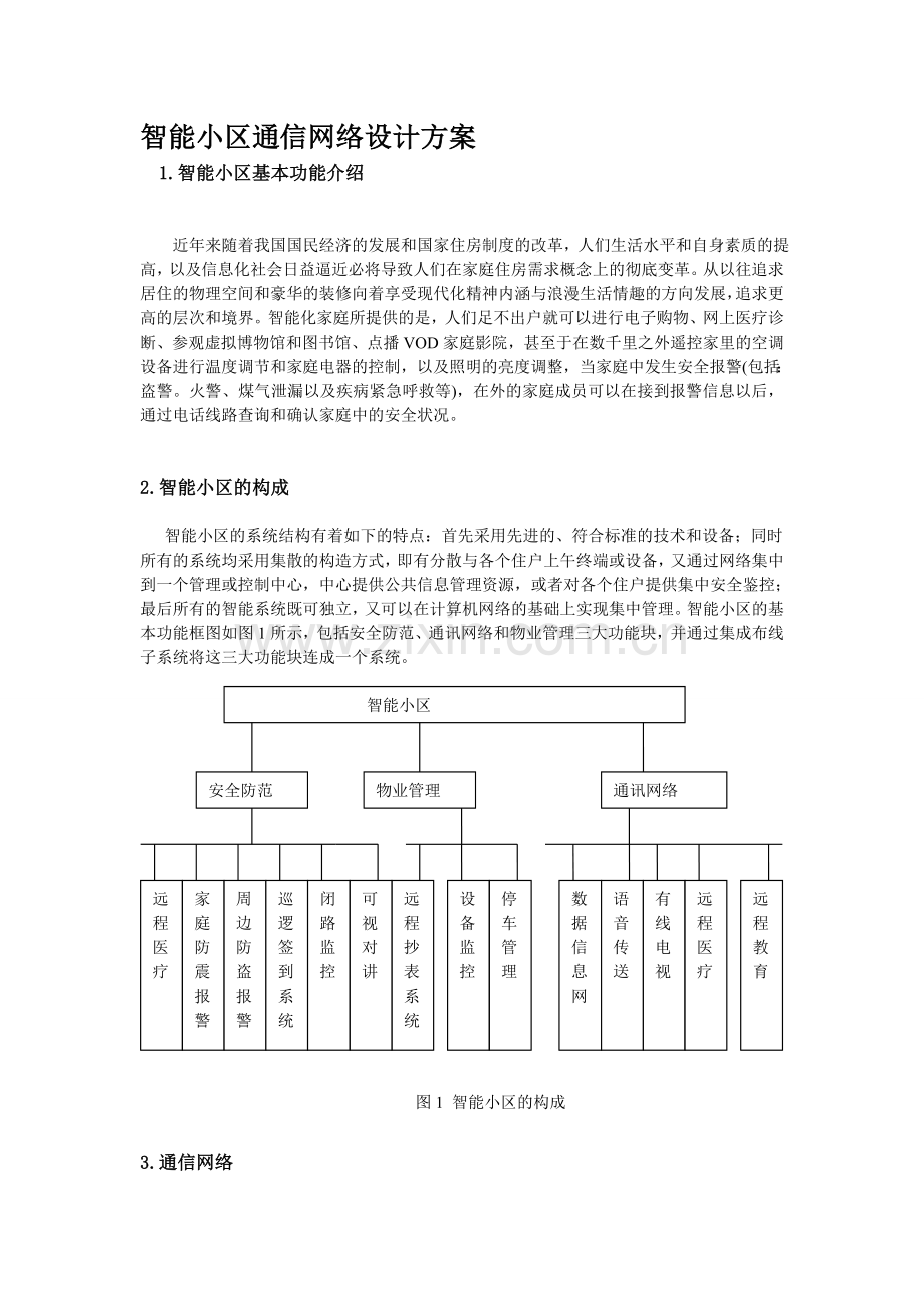 智能小区通信网络设计方案.doc_第2页