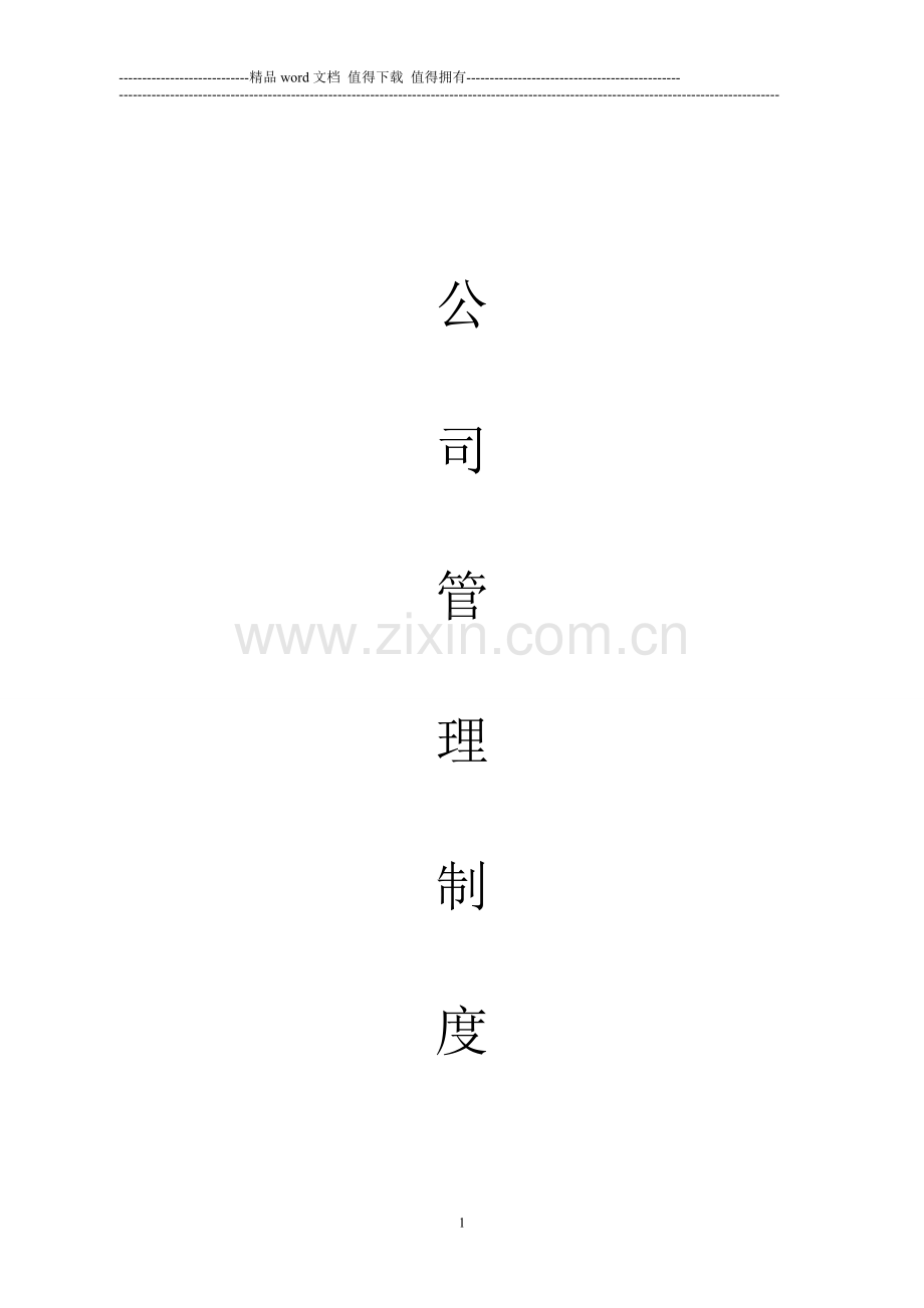 公司管理制度总则(改)定稿.doc_第1页