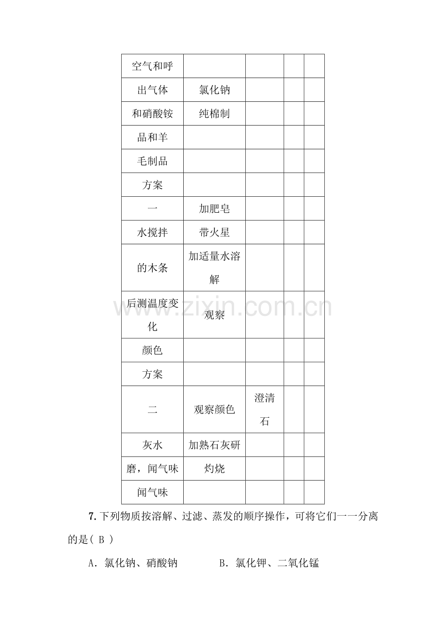 中考化学考点跟踪突破复习测试27.doc_第3页