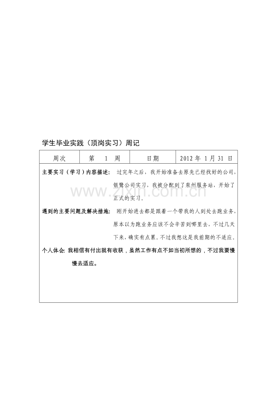 房产经纪人实习周记20篇.doc_第1页