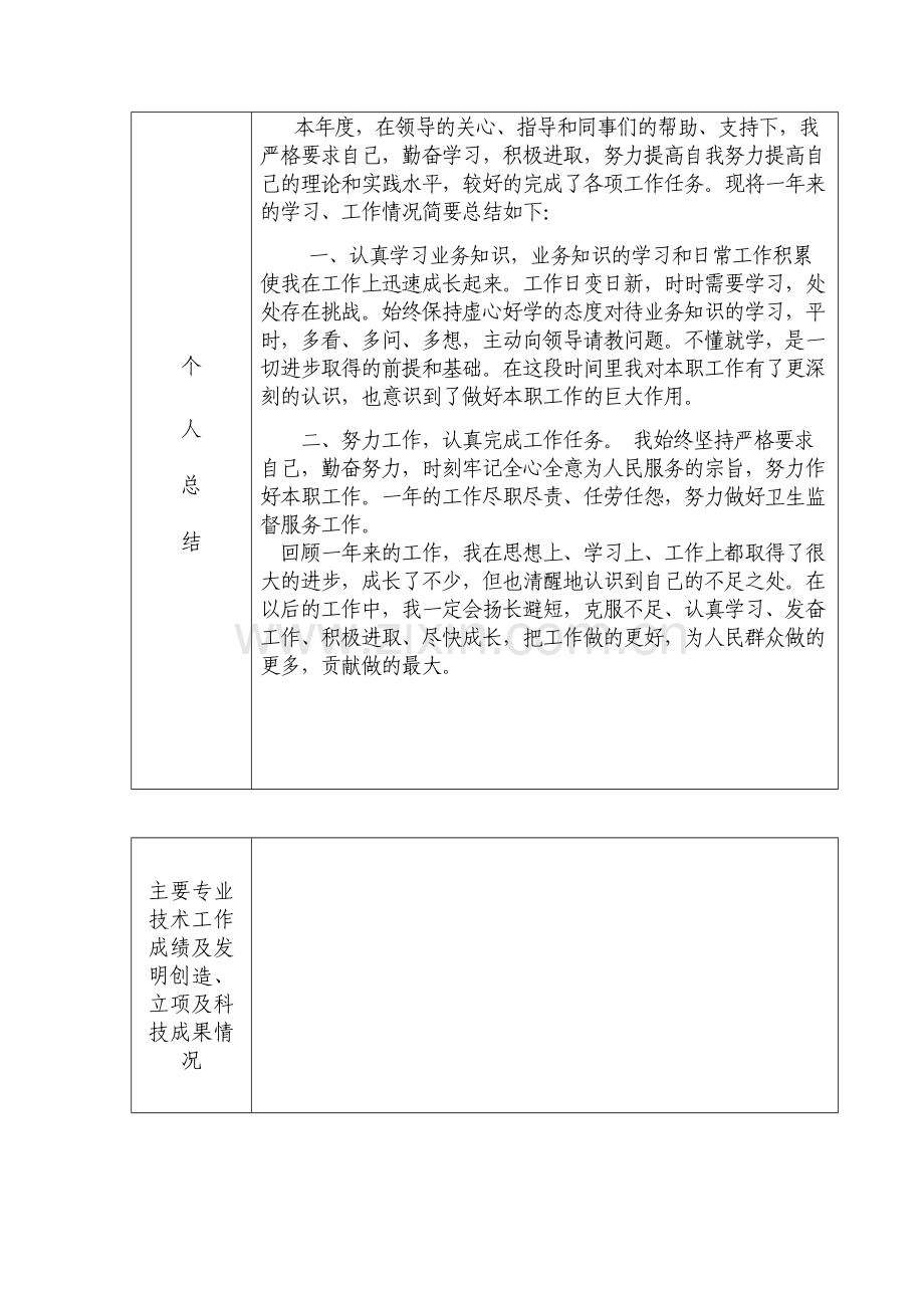 年底考核表个人总结.doc_第3页