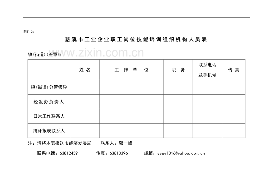 2008年度市工业企业职工岗位技能培训任务分解表.doc_第3页