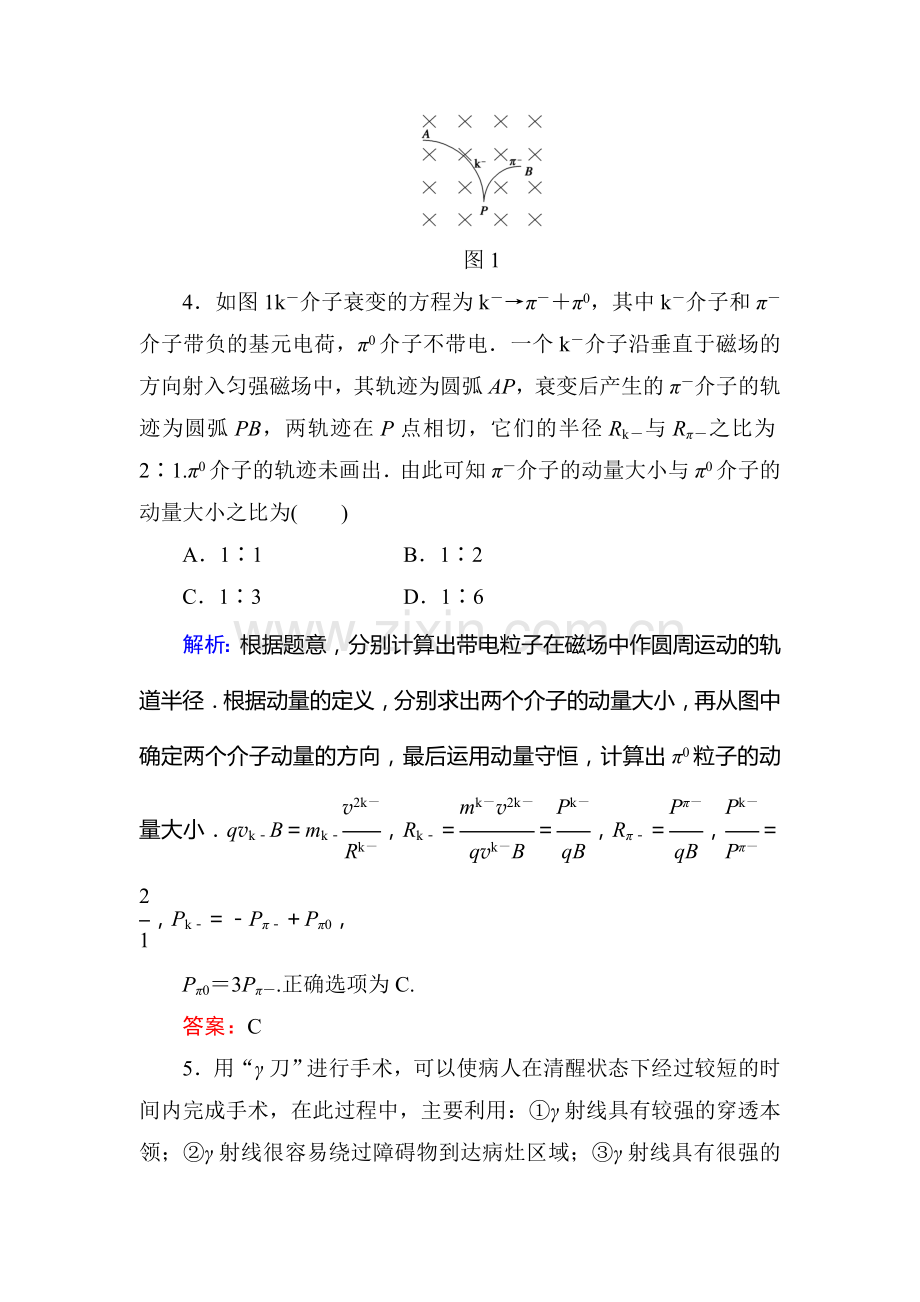 高三物理第一轮课时解析复习题19.doc_第3页