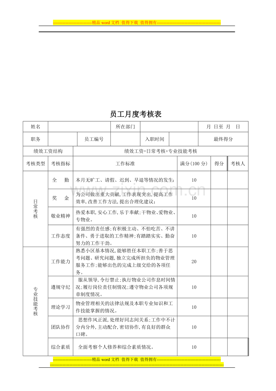 物业绩效考核制度0213.doc_第3页