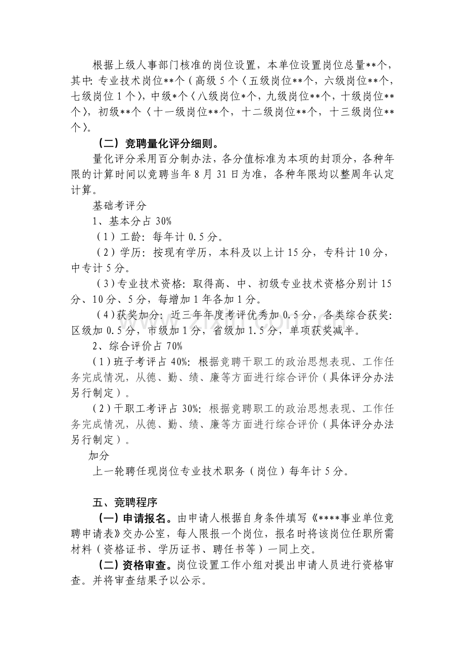 社区卫生服务中心职称竞聘方案.doc_第2页