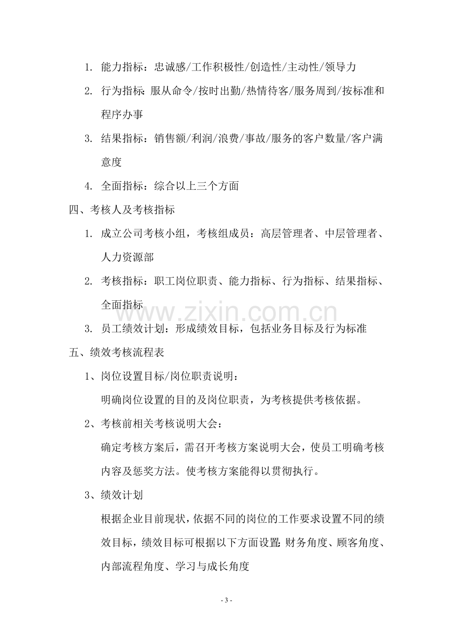 员工积分考核方案..doc_第3页