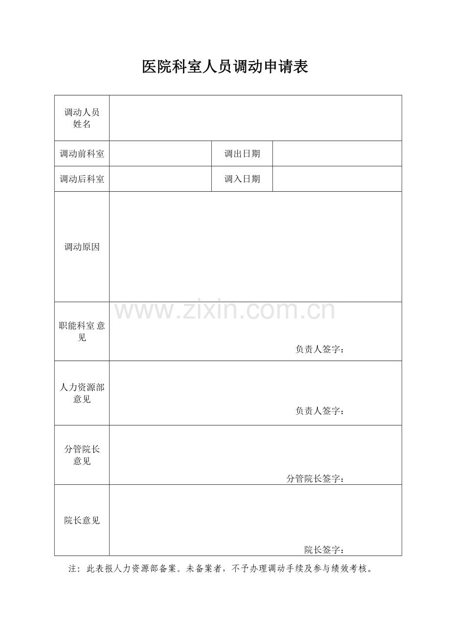 人事调配管理规定及调动表.doc_第3页