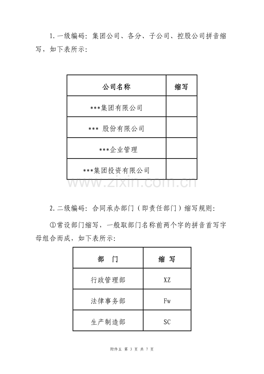 《集团有限公司合同编号规则》.doc_第3页