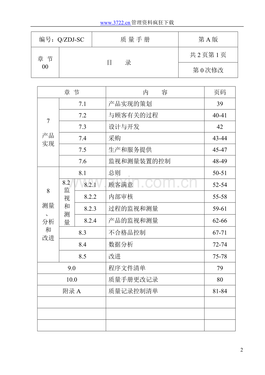 建筑行业质量管理手册.doc_第2页