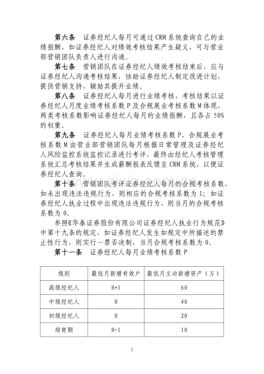 证券经纪人绩效考核管理办法.doc_第2页