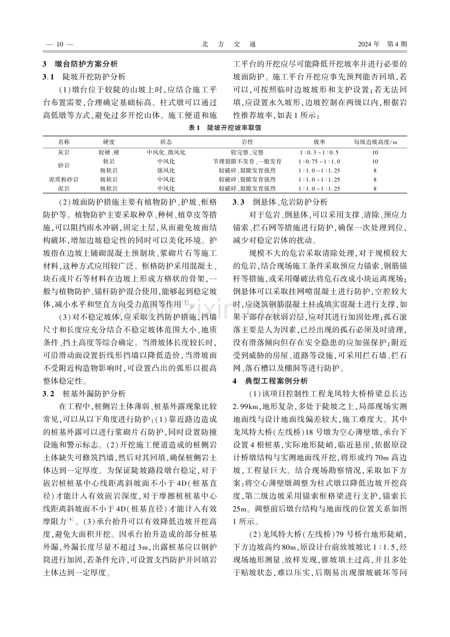 山区陡坡地段桥梁墩台防护方案分析.pdf_第2页