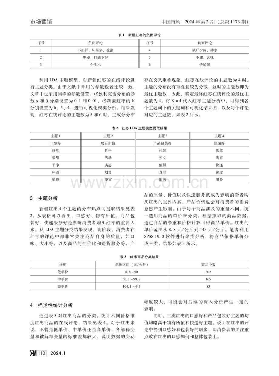 基于网上在线评论对新疆红枣线上销售的分析与改进研究.pdf_第2页