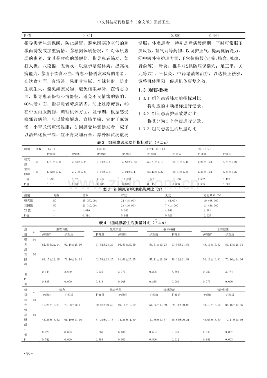 中医康复护理对支气管哮喘患者生活质量的效果评估.pdf_第2页