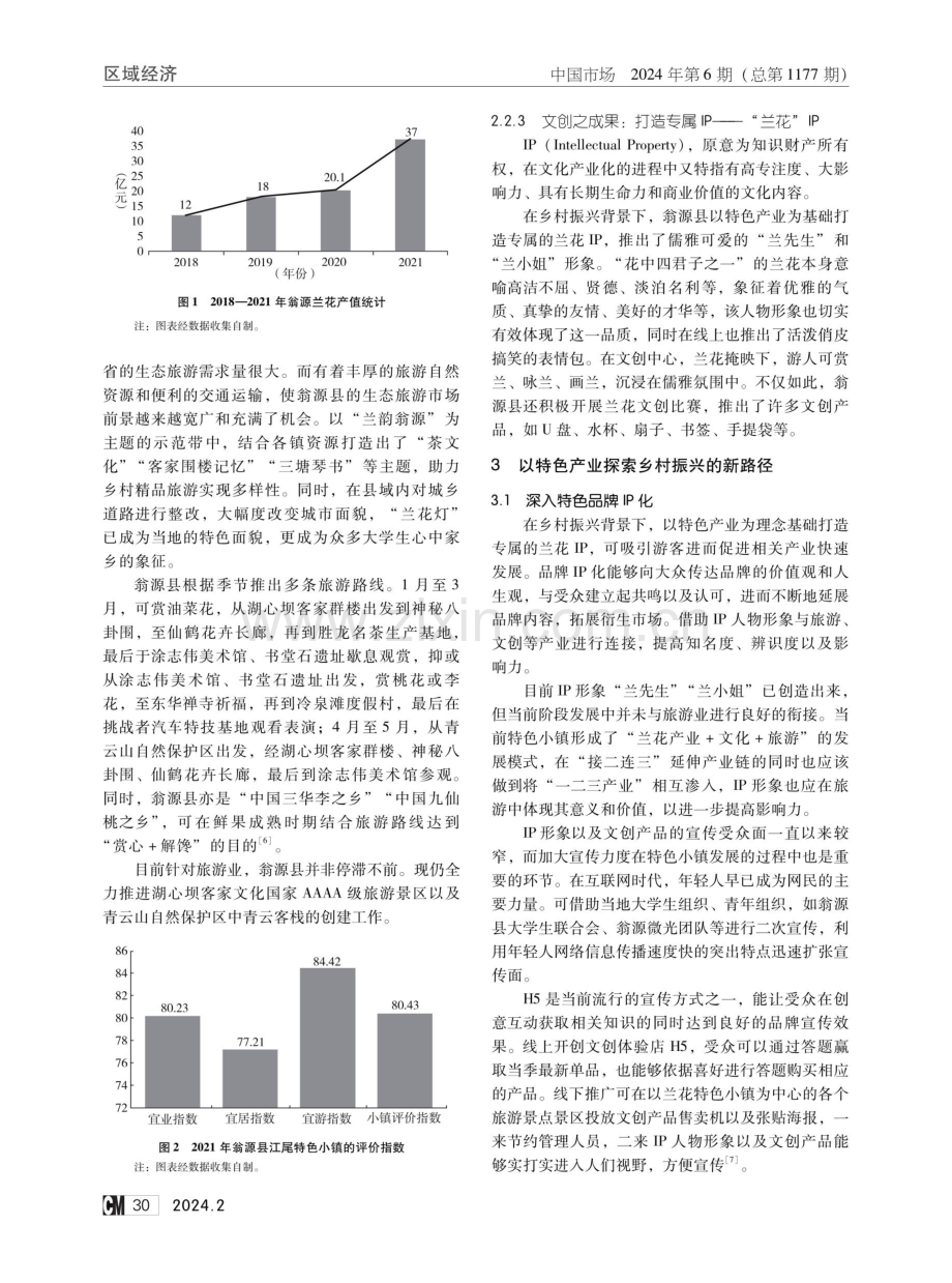 乡村振兴背景下翁源县兰花特色小镇发展分析.pdf_第2页