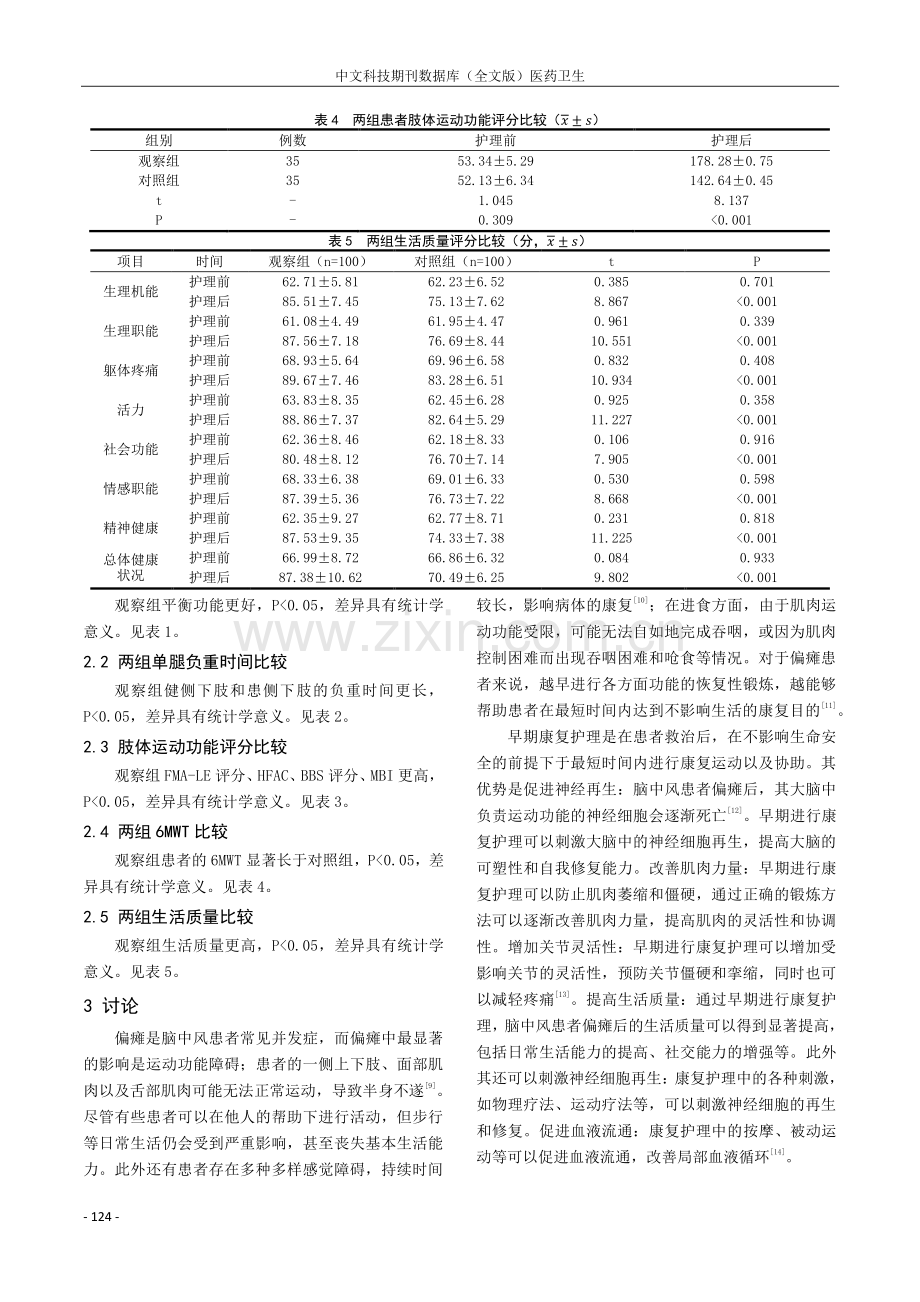 早期康复护理在脑中风偏瘫患者中的应用价值分析.pdf_第3页