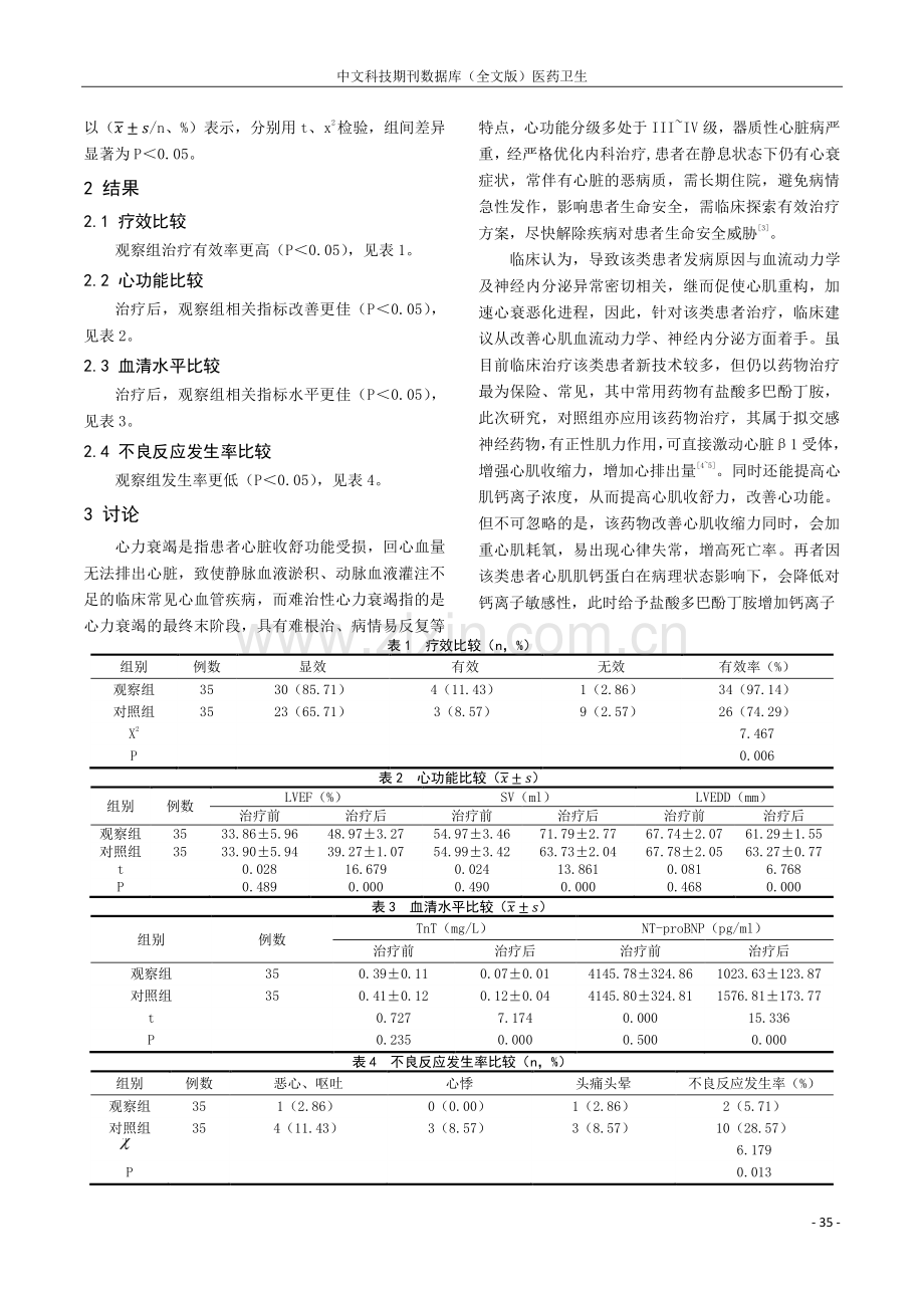 左西孟旦治疗难治性心力衰竭的临床效果分析.pdf_第2页