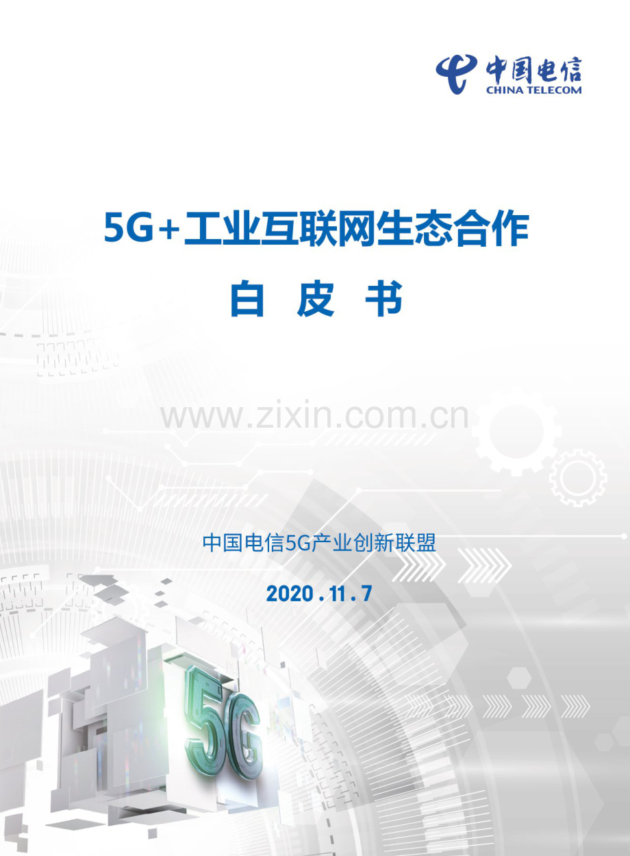 5G+工业互联网生态合作白皮书.pdf_第1页