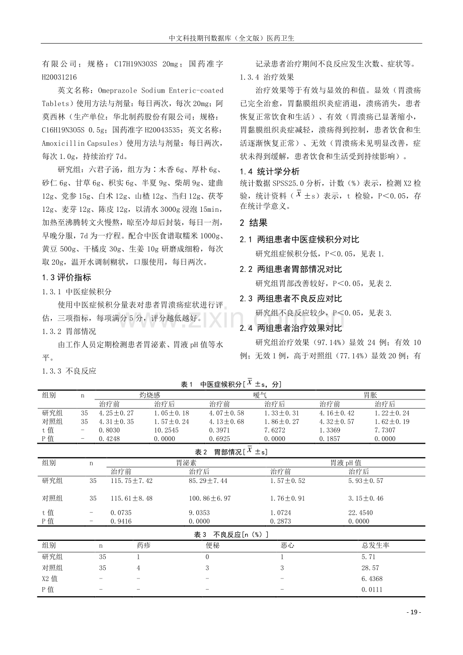 中医药治疗胃溃疡的临床效果分析.pdf_第2页