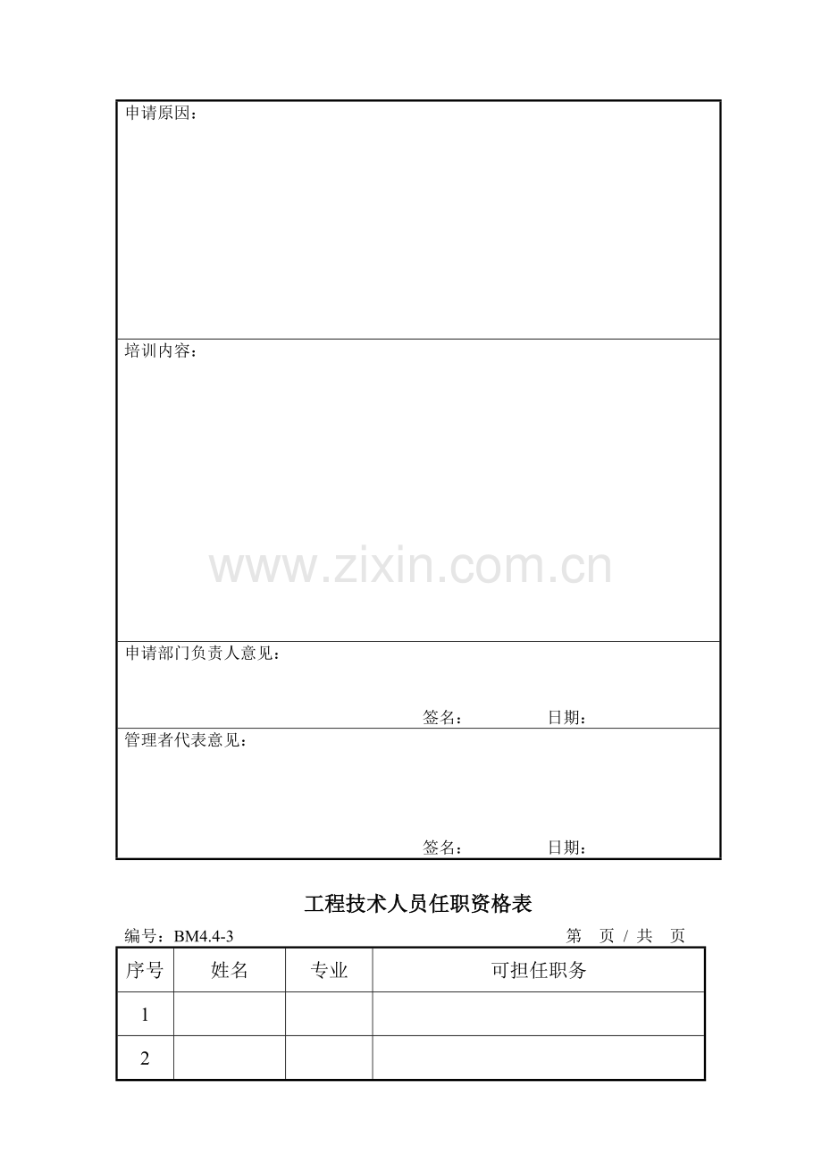 地产企业管理之建筑设计企业质量管理体系表格集.doc_第3页