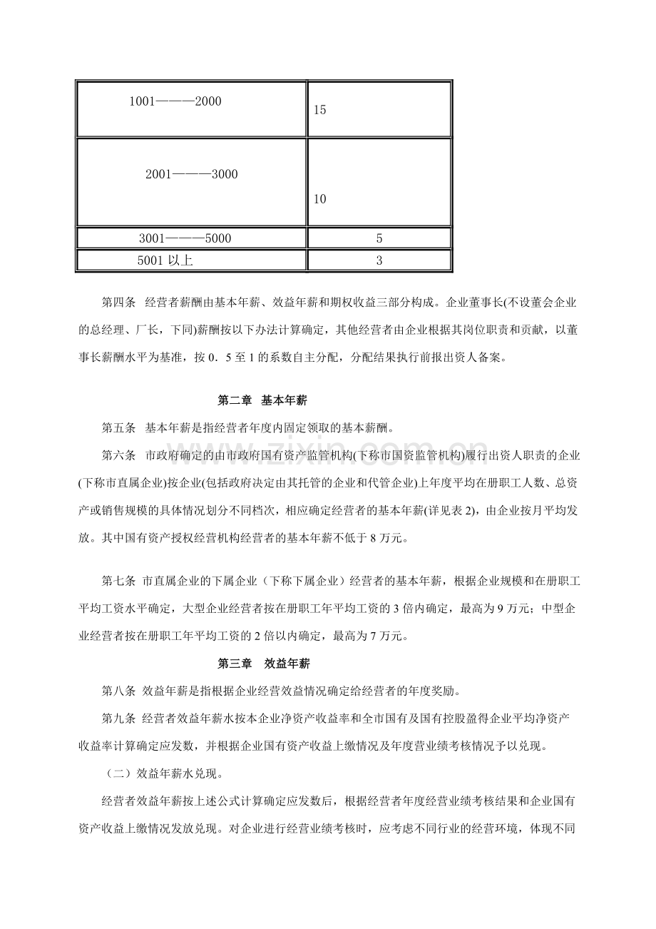 广州市国有大中型企业经营者薪酬管理暂行办法.doc_第2页