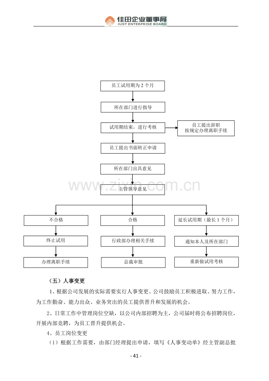 第四章---人事管理制度(多元化企业规章制度汇编).doc_第3页