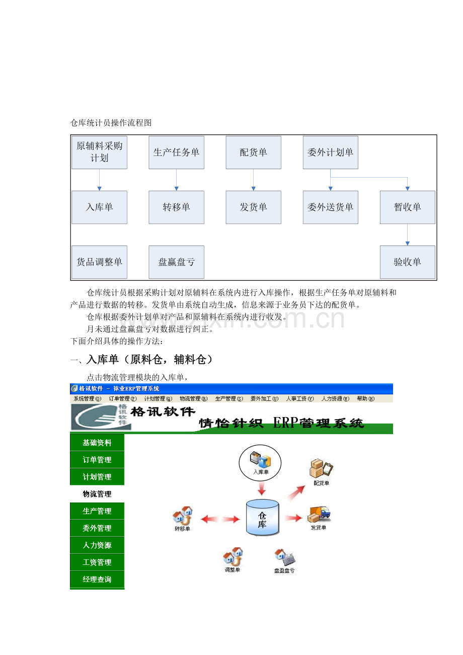 仓库统计员操作手册.doc_第1页