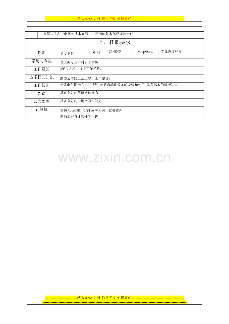 20技术员岗位职责范本.doc_第2页