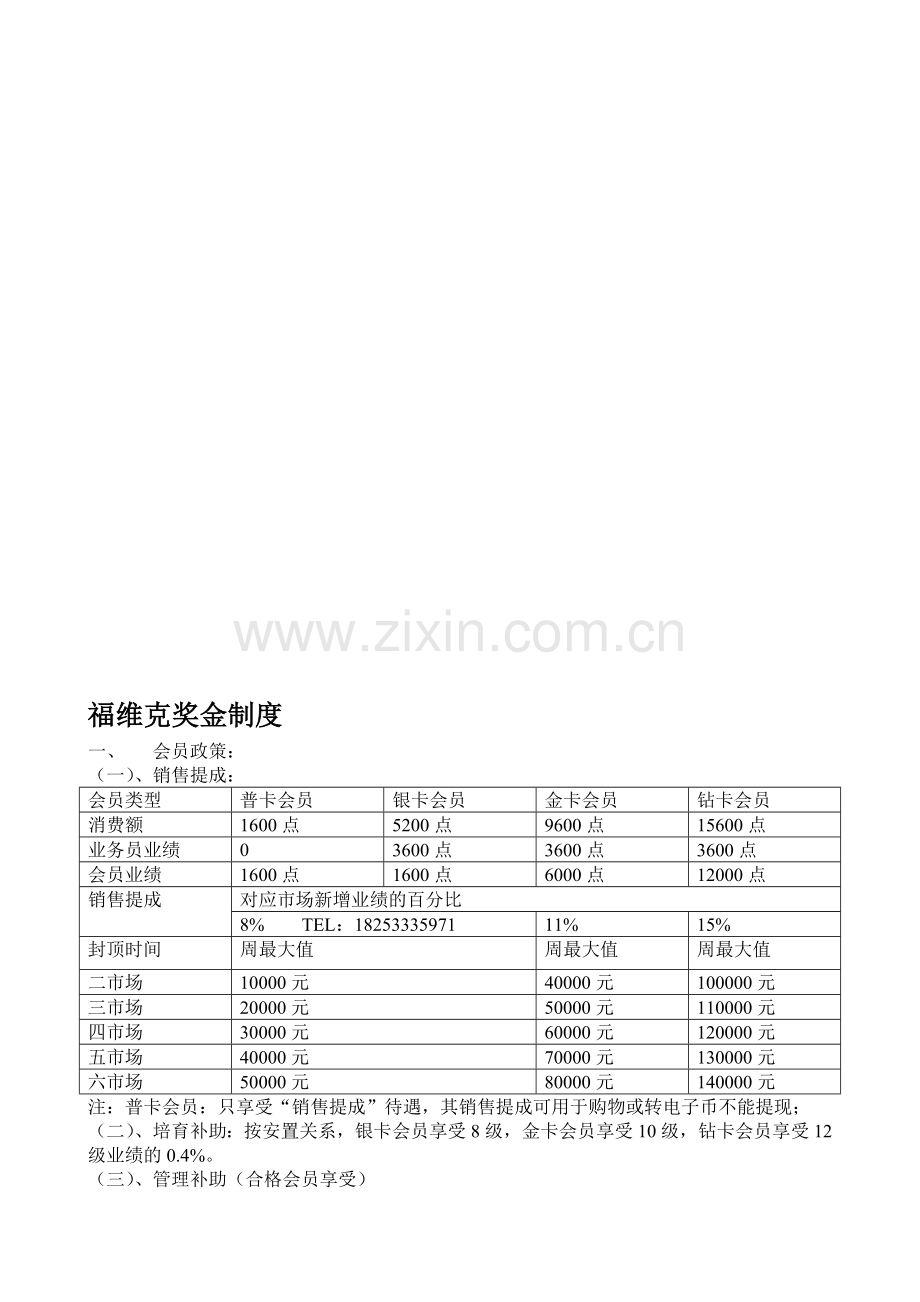 福维克奖金制度.doc_第1页