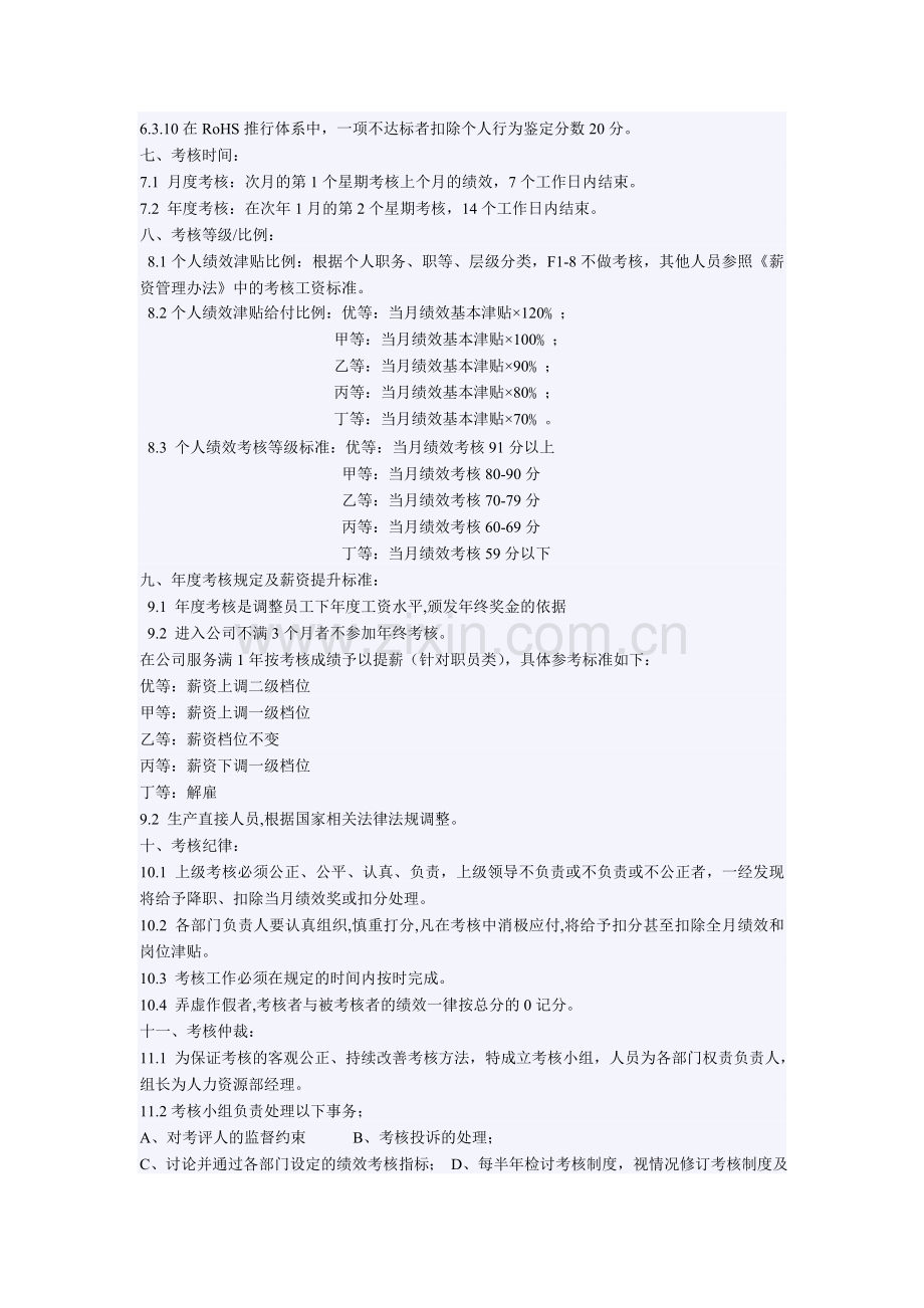 采购员绩效考核..doc_第2页