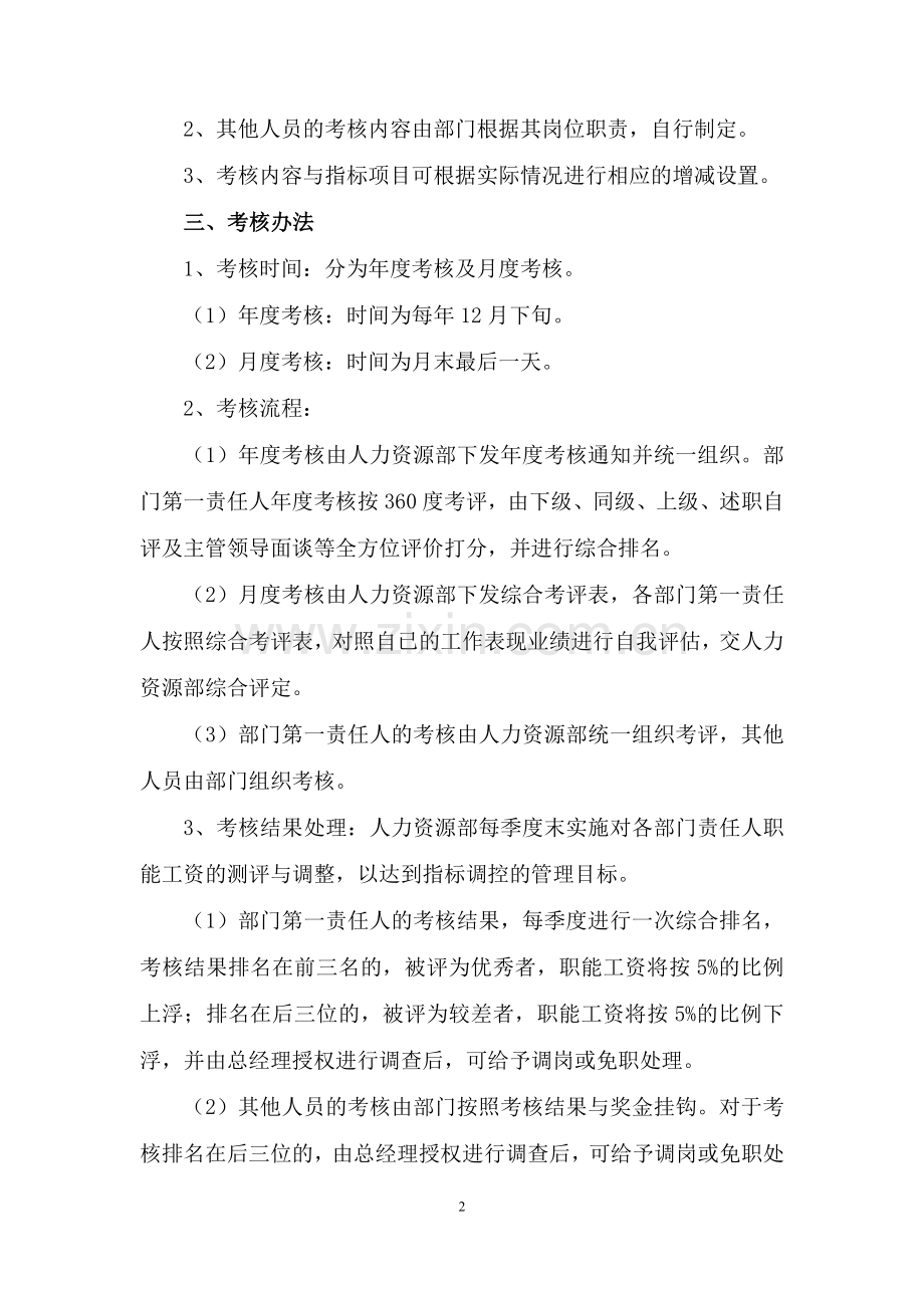 管理人员绩效考核管理办法..doc_第2页