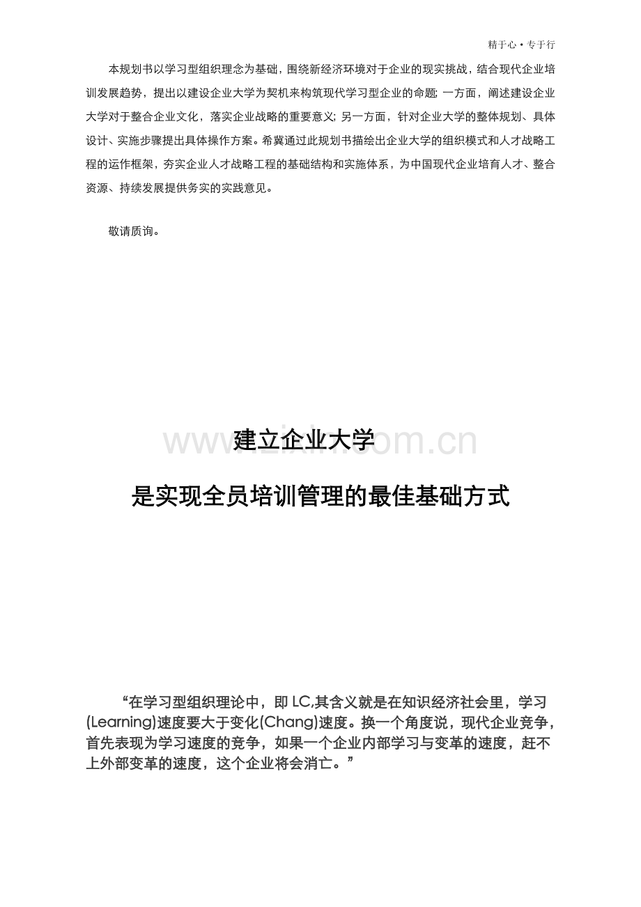 价值100万的咨询方案：企业大学建设方案.doc_第3页