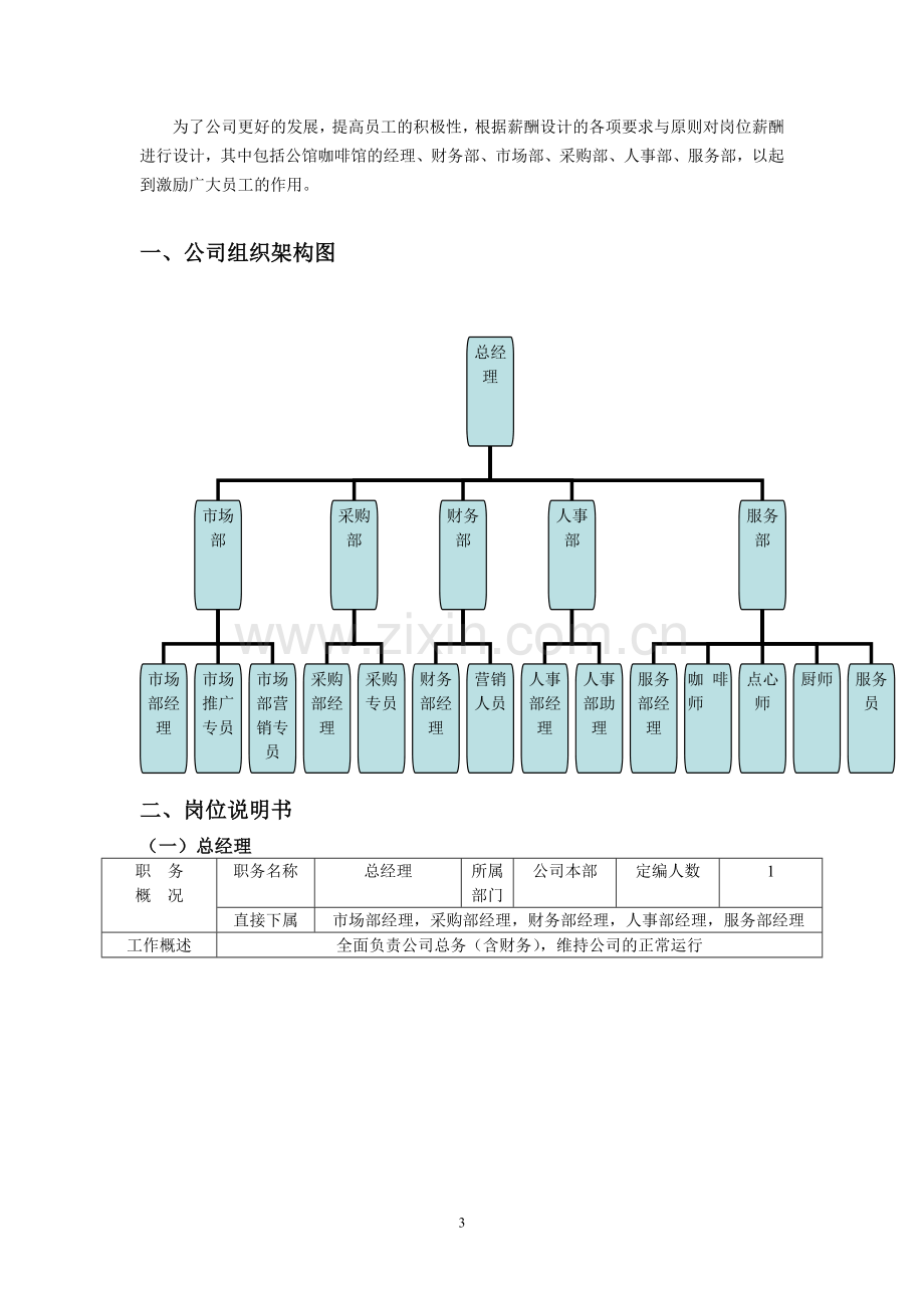 薪酬设计方案(公馆咖啡屋).doc_第3页