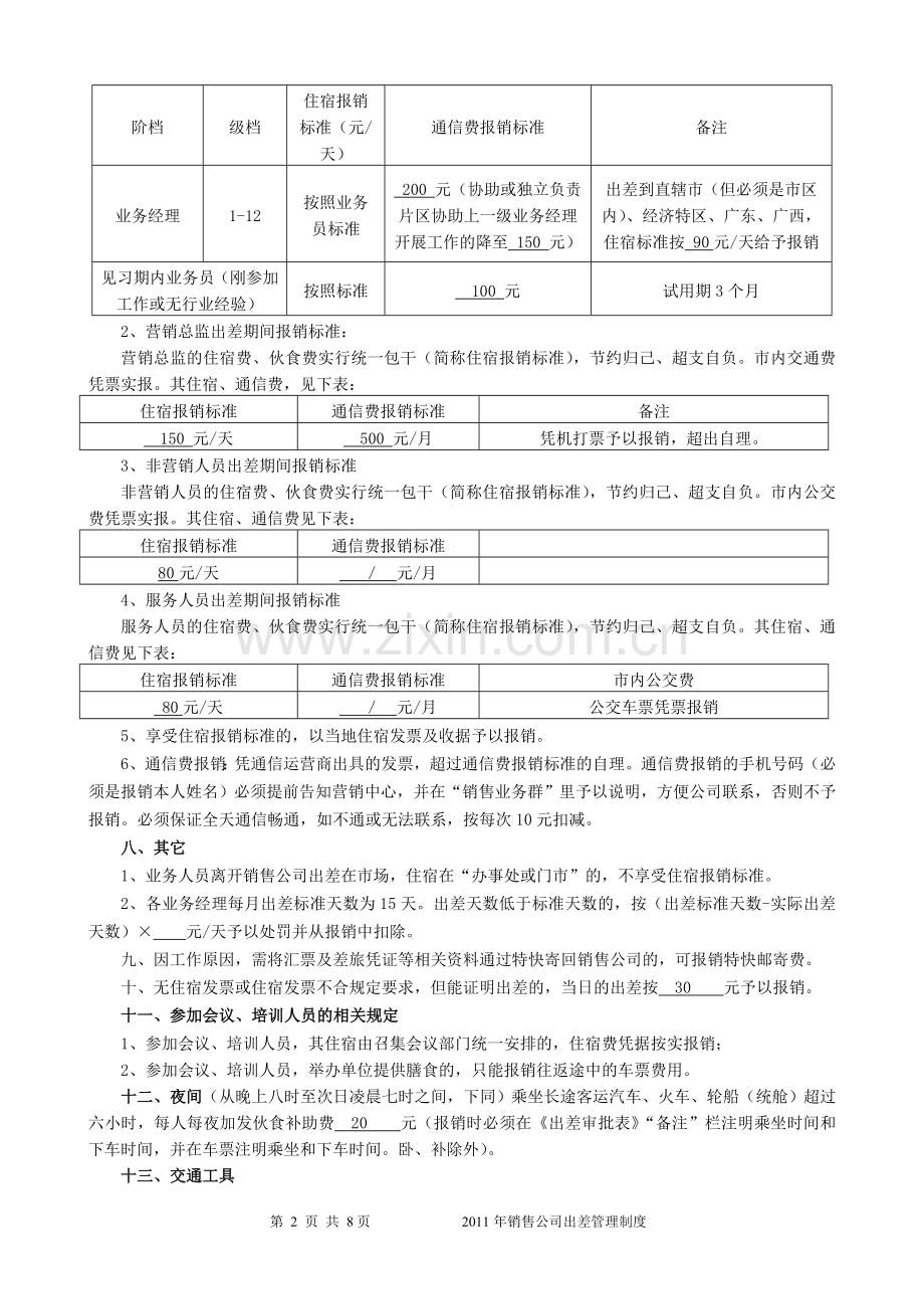 销售公司人员出差制度管理细则1.doc_第2页