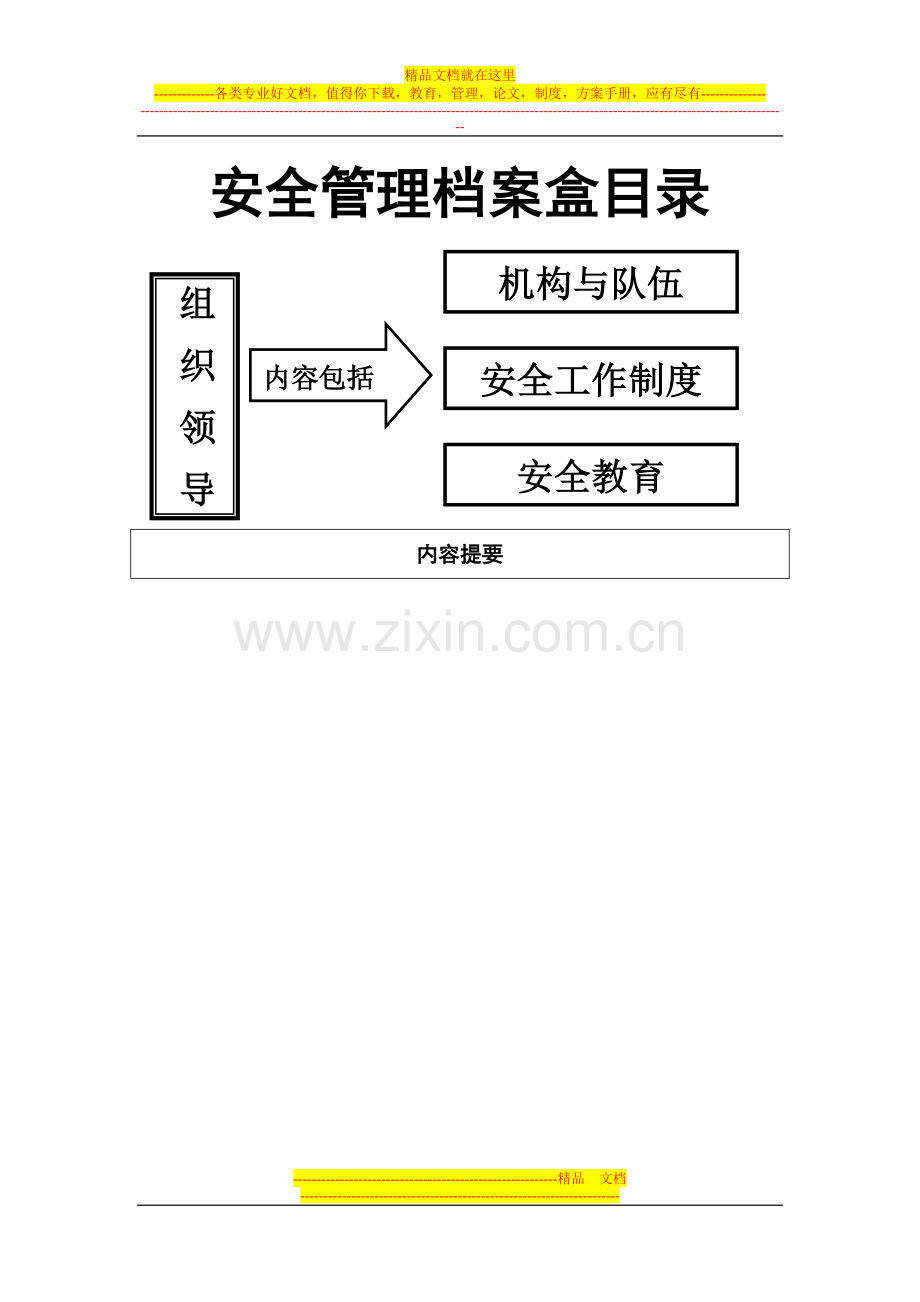 安全管理档案简介.doc_第1页