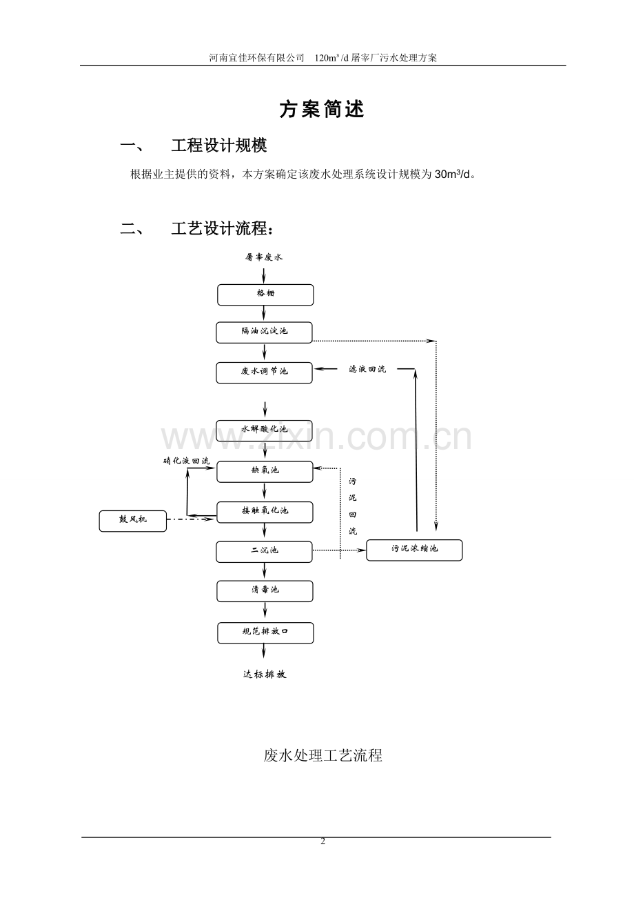 120方每天屠宰猪废水方案.doc_第3页