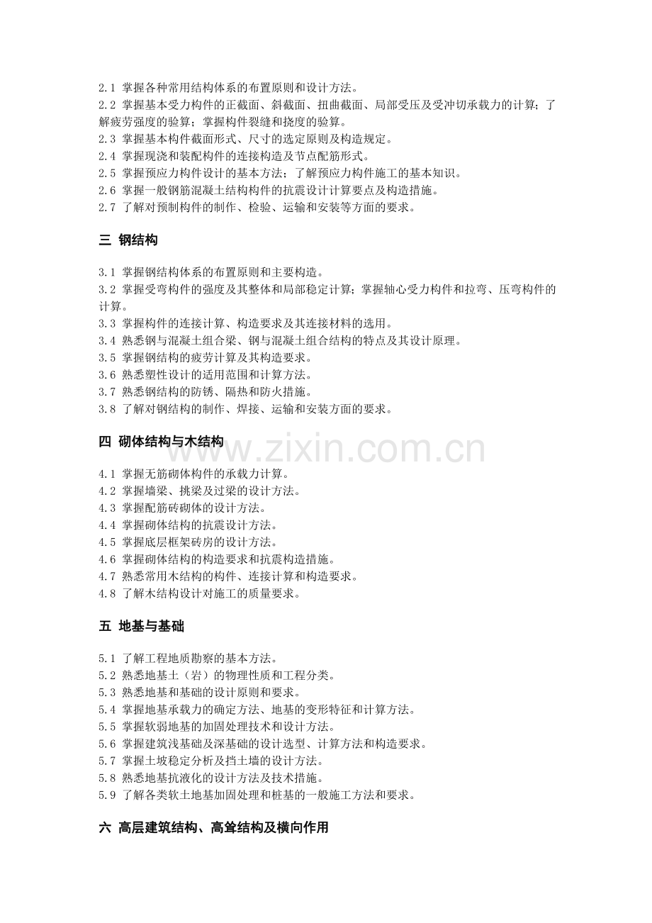 一级注册结构工程师专业考试所使用的规范.doc_第3页