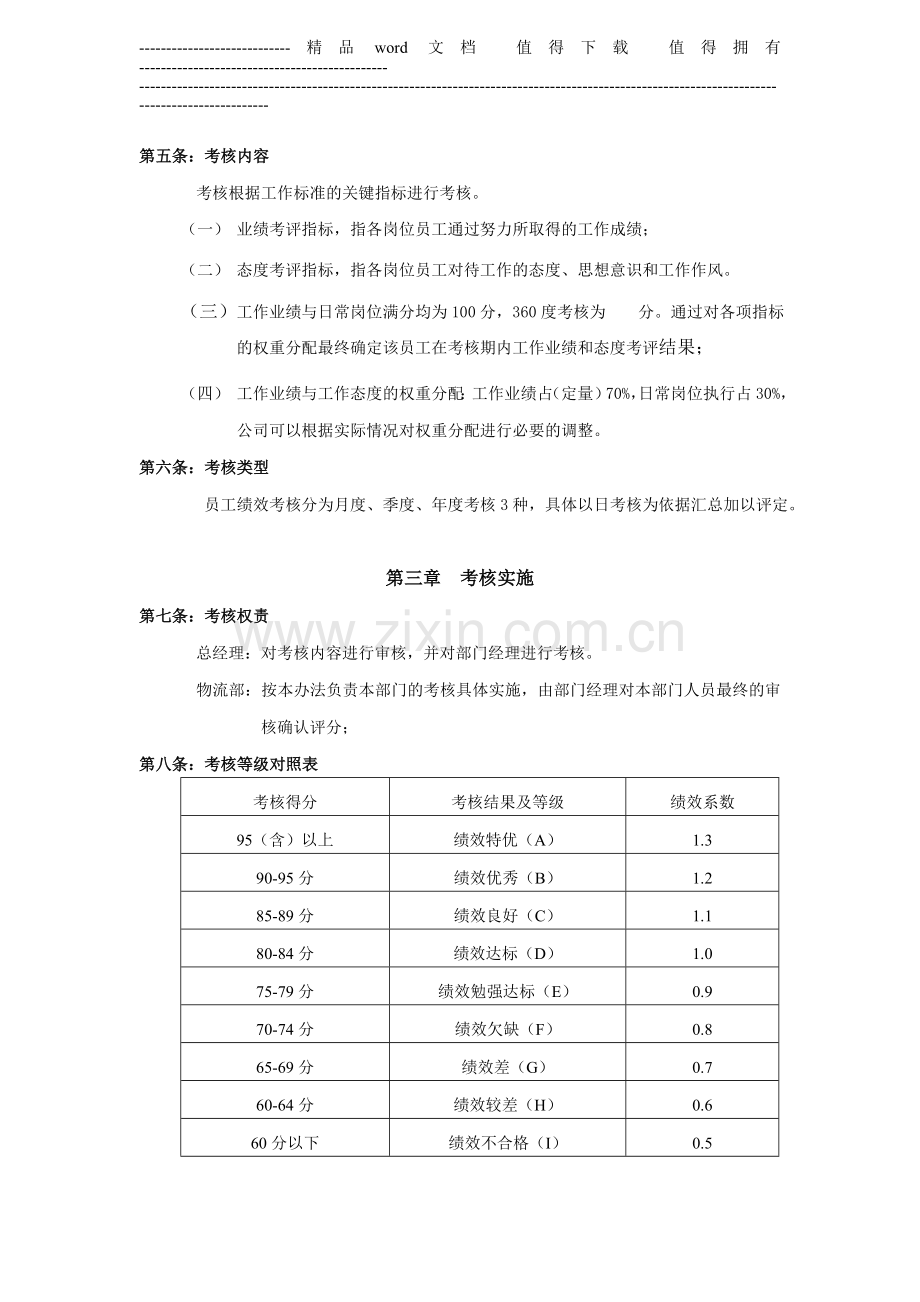 绩效考核管理草案.doc_第2页