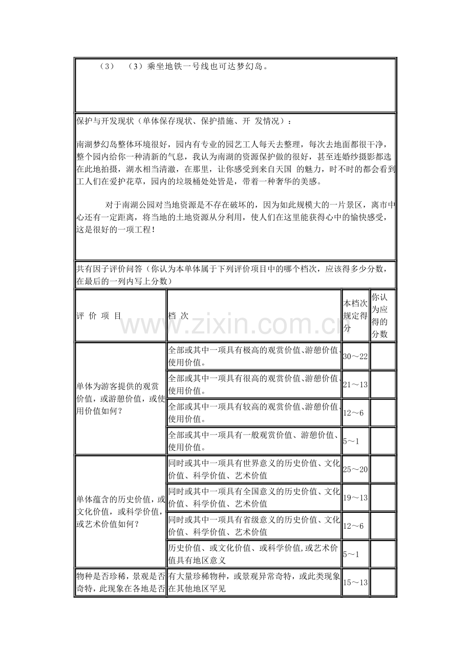 旅游资源单体调查表(第一种).doc_第2页