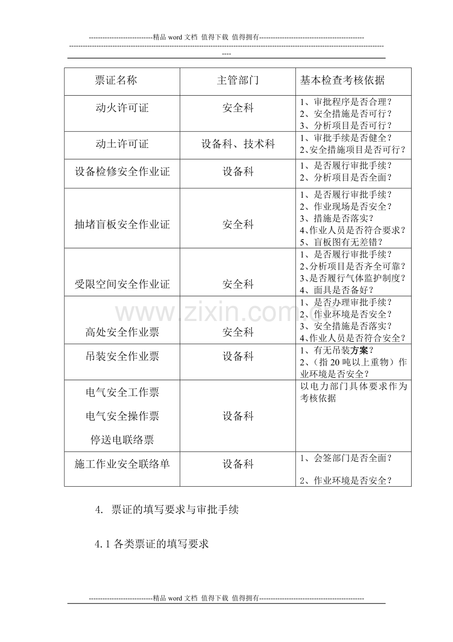 安全作业票证使用考核管理制度..doc_第2页