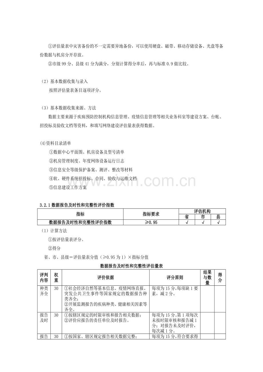 绩效考核标准(2012版)：信息管理、技术指导与应用研究部分.doc_第3页