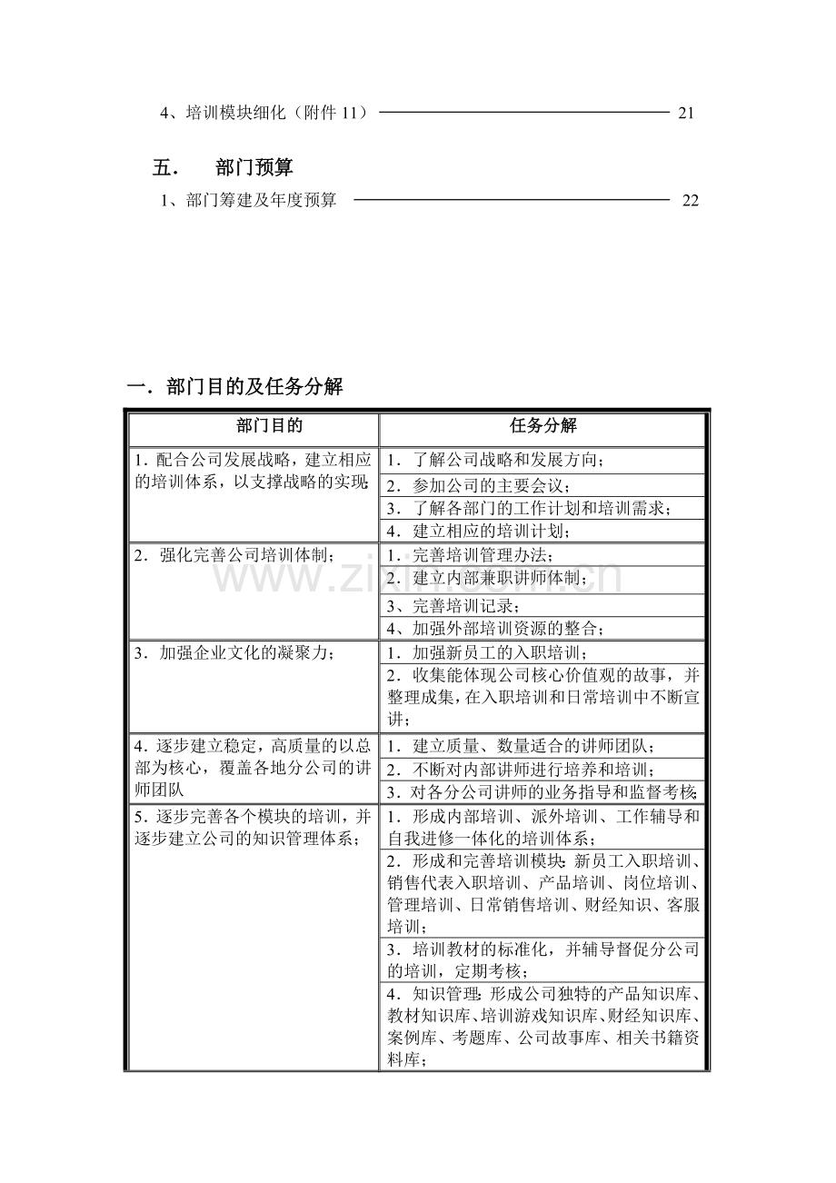 公司企业培训部筹建及管理方案.doc_第2页