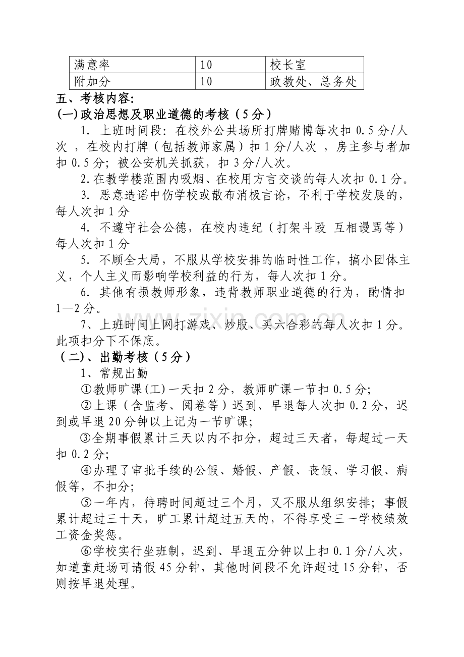 三一学校教师综合考核评价方案..doc_第2页