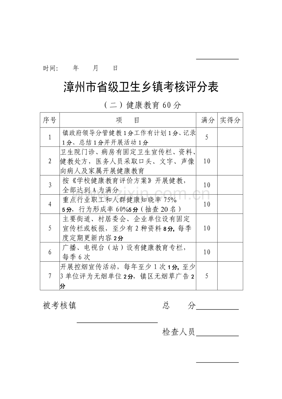 卫生乡镇考核评分表-..doc_第2页