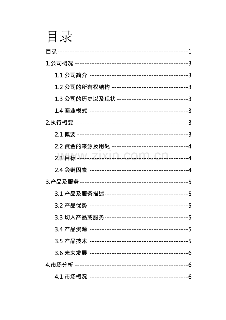 融资策划—商业计划书.doc_第2页